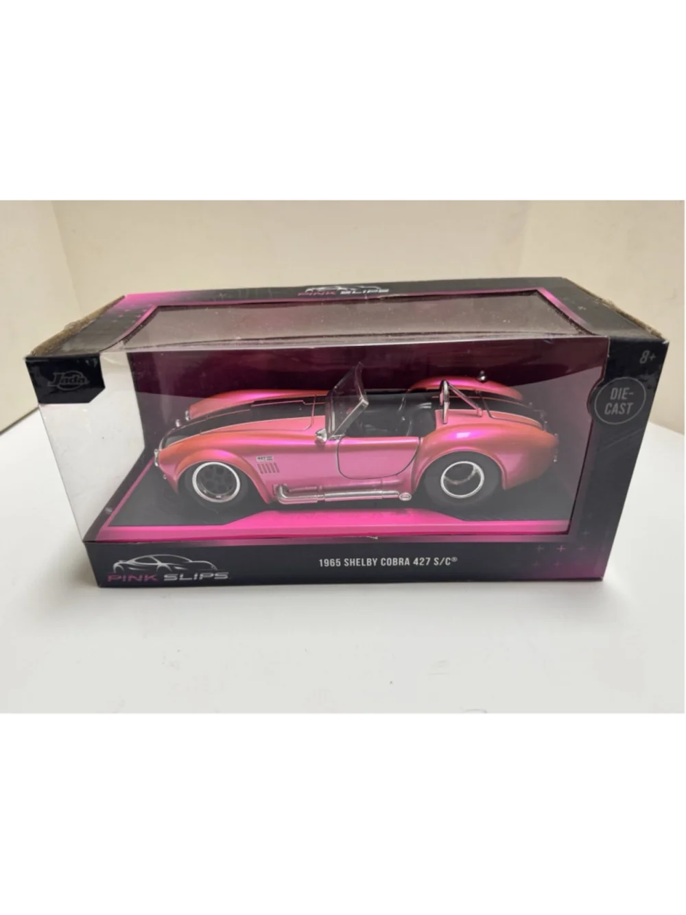 1:24 1965 Shelby Cobra 427 - JADA Pink Slips - Pink Chameleon Paint